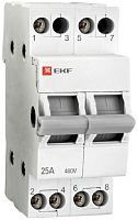 Переключатель фаз трехпозиционный EKF Basic 2п 25А тип AC картинка